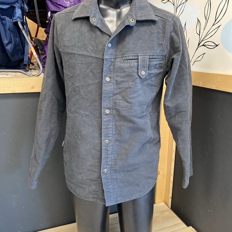 Kavu - Button Down - MSRP $120: Black-unisex-MD