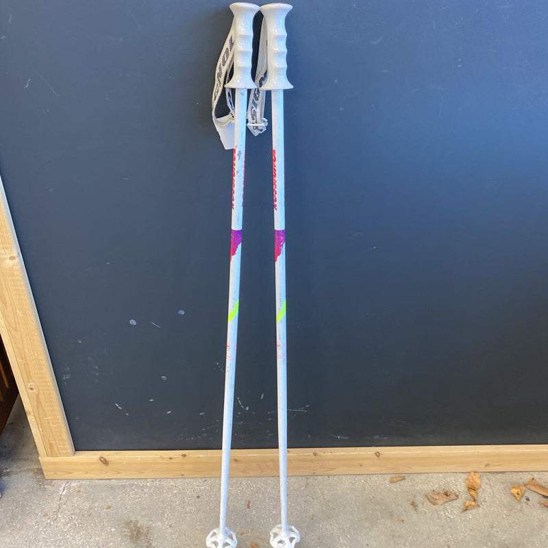 Rossignol - Downhill Ski Poles: White/Purple/Pink--