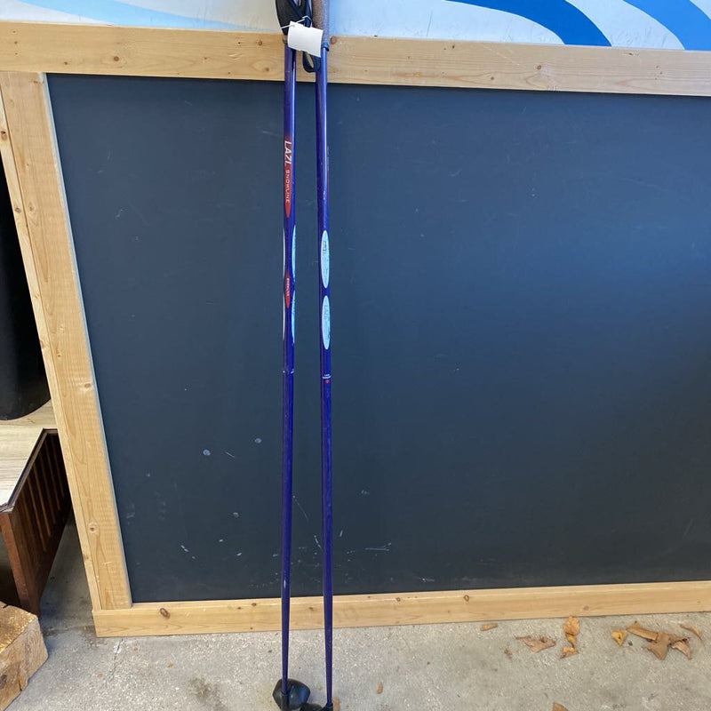 Lazl - Snowline XC Ski Poles - MSRP $50: Navy Blue--145cm