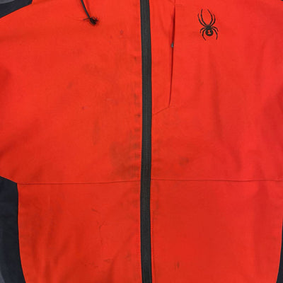 Spyder- Men's Guardian Insulated Ski Jacket-MSRP $300: red-men-MD