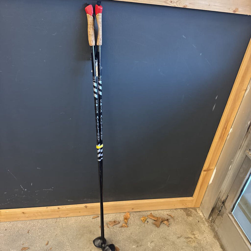 SWIX - Alu-Light XC Ski Poles: Black/Silver--125cm