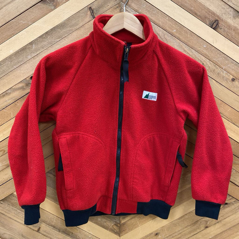 Mountain Equipment Co-op Red Fleece Jacket: red-children-MDY