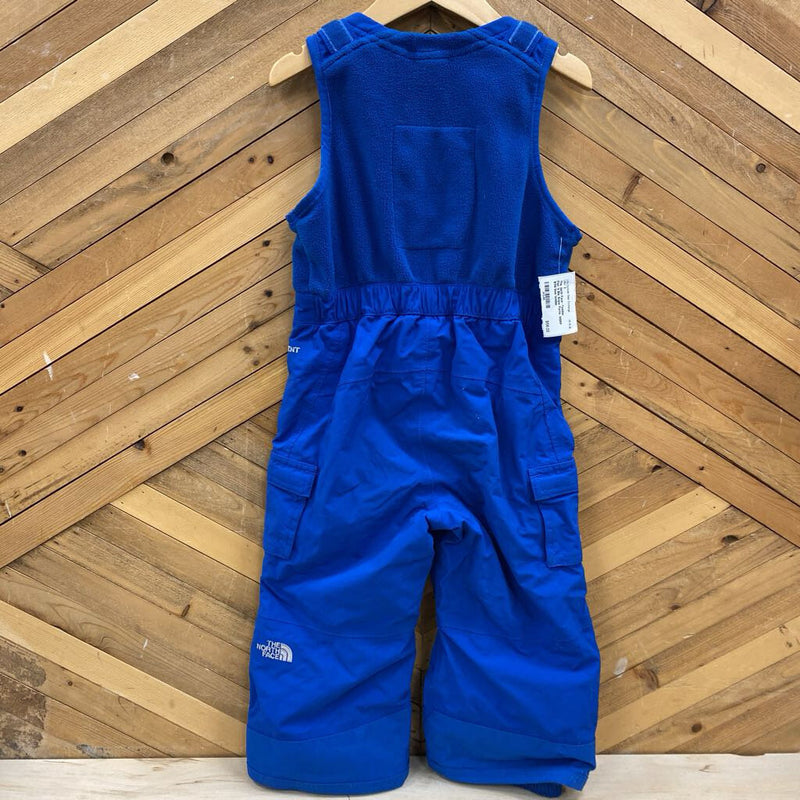 The North Face -Toddler Fleece Bib Snow Pants- MSRP $158: blue-infant-toddler