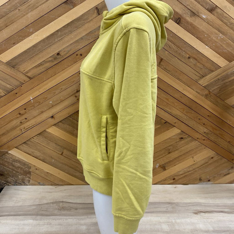 Zyia Active - Women 1/4 Zip Hoodie: Yellow-children-MD