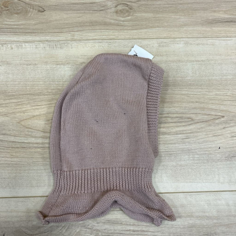 Wheat - Baby Knit Balaclava - MSRP $40: Pink-unisex-