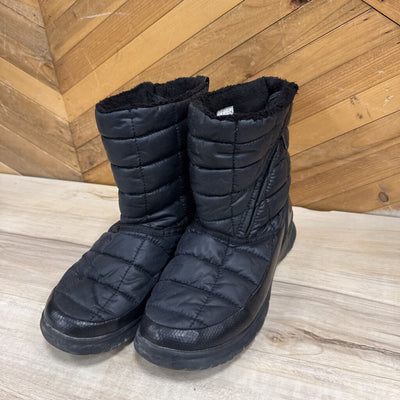 The North Face - Women's Mid Fleece-Lined Boots - MSRP comp $175: Black-women-W8