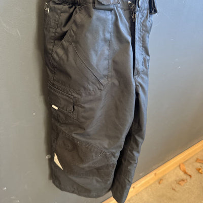 Mckinley - Children's Snowpants W/bib: Black/Grey-children-2T