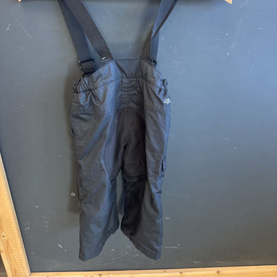 Mckinley - Children's Snowpants W/bib: Black/Grey-children-2T