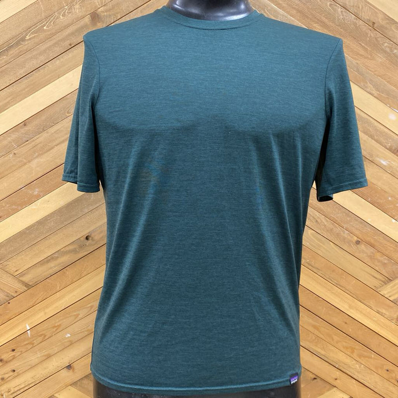 Patagonia - Capilene Cool Daily Tshirt - MSRP $45: Green-men-SM
