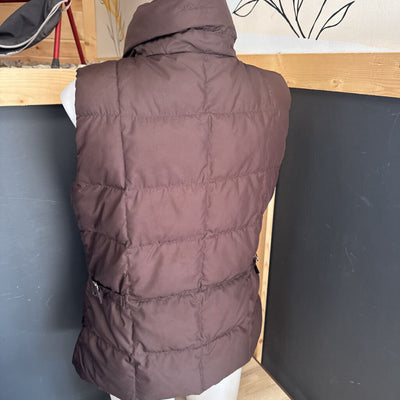 Eddie Bauer - Women's Down Vest - MSRP compared $145: Brown-women-SM