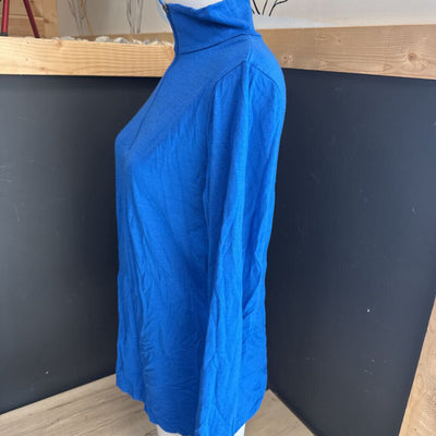 MEC - Women's Neck Zip Base Top- MSRP $79: Blue-women-LG