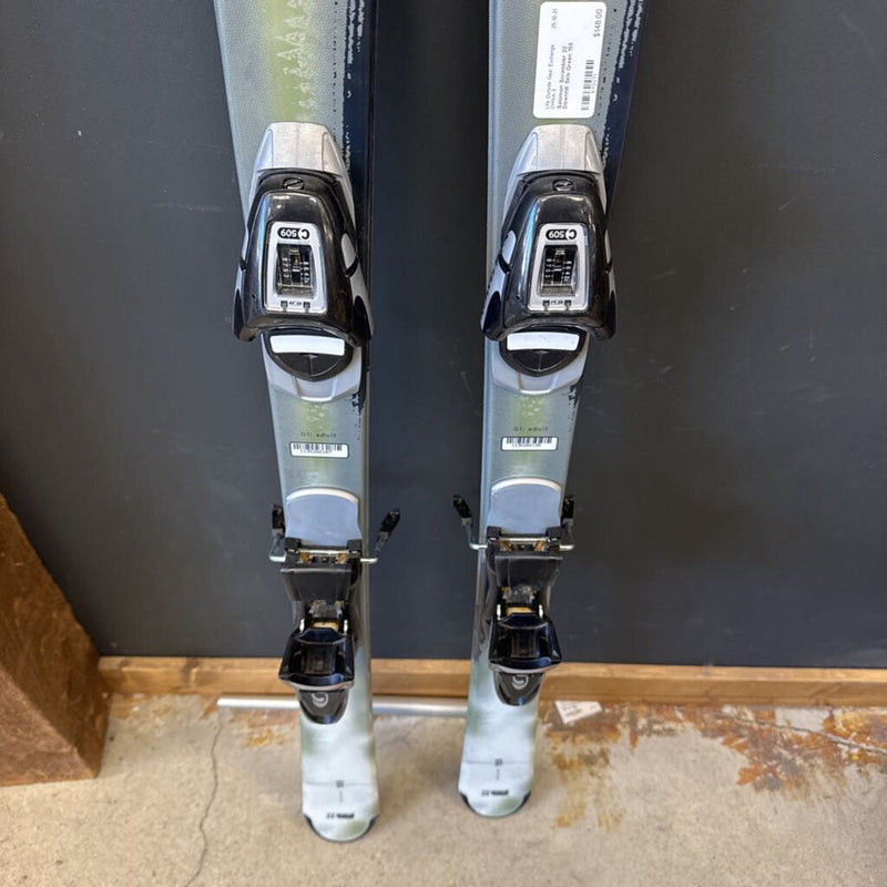 Salomon Scrambler 22 Downhill Skis: Green--155