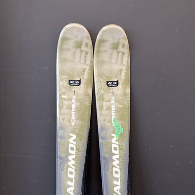 Salomon Scrambler 22 Downhill Skis: Green--155