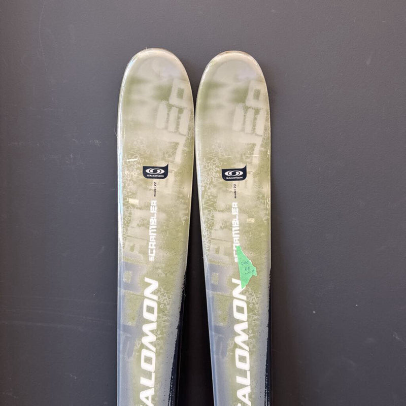 Salomon Scrambler 22 Downhill Skis: Green--155