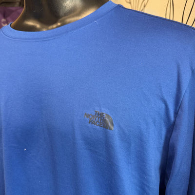 The North Face- Men's Long Sleeve Active Shirt - MSRP $55 : blue-men-XXL