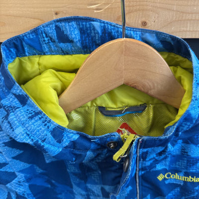 Columbia - Children's Winter Jacket - MSRP $120: Blue/Yellow-children-2T