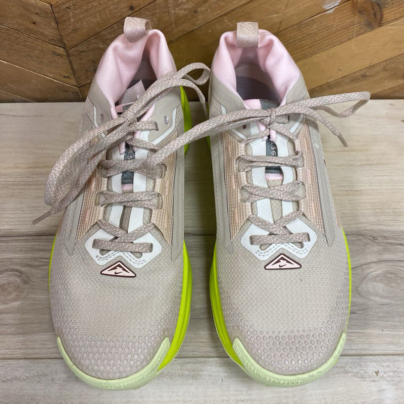 Nike Trail - W Pegasus Trail 5 GTX Runners - MSRP $225: Yellow/Pink-unisex-7.5W 6M