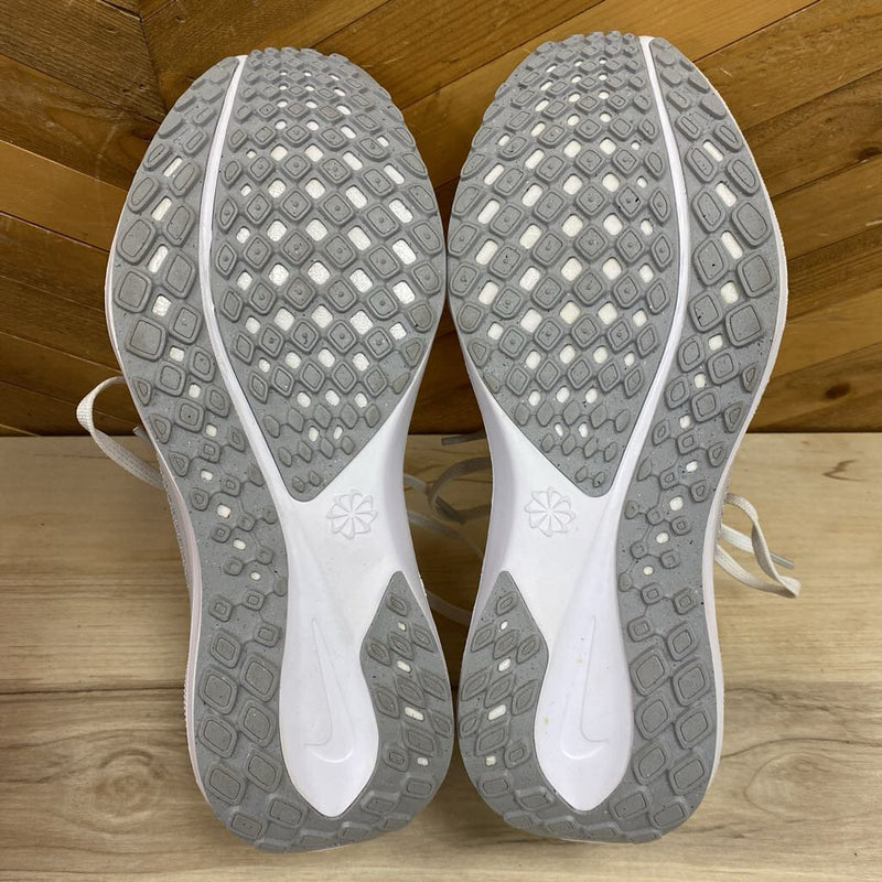 Nike - W Air Zoom Pegasus 41 Runners - MSRP $180: White/Grey-women-9W 7.5M