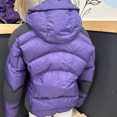 Stone Mountain - Women's Insulated Down Winter Jacket: Purple/Black-women-MD