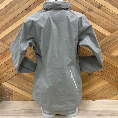 Arc'teryx - Women's A2B Commuter GTX Hardshell Jacket - MSRP $570: Grey/Beige-women-LG