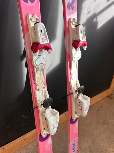 Roxy- Kids All Mountain Skis 130 cm- MSRP conmpared $350: pink-girls-130cm
