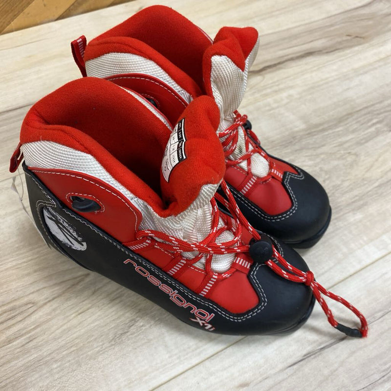Rossignol - Junior X1 Ski Boots- MSRP $120: red black -children-35