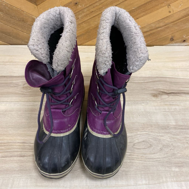 Sorel- Youth Winter Boots- MSRP $110: Purple-children-6Y