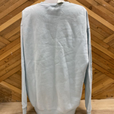 Adidas- Women's Crew Sweater- MSRP $90: Light Blue -women-LG