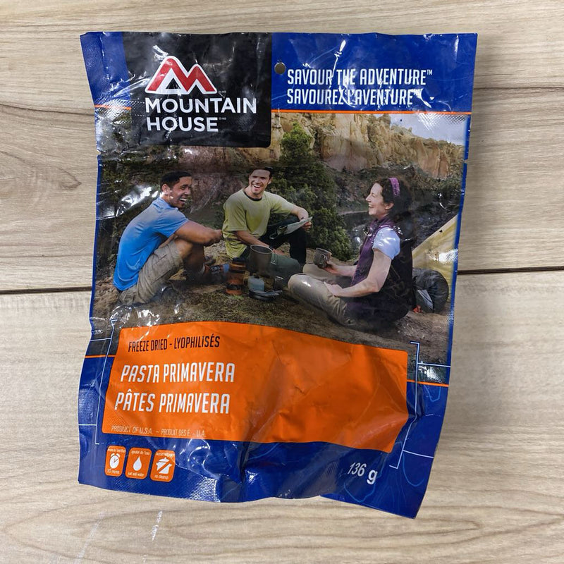 Mountain House- Freeze Dried Pasta Primavera- MSRP $17 : Blue--