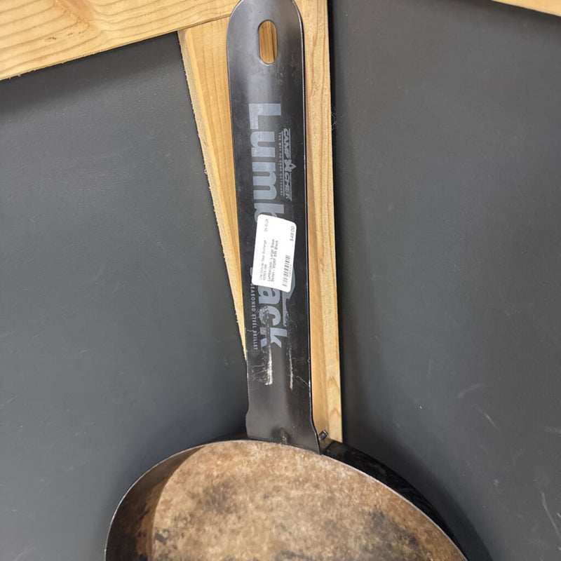 Lumberjack- Large Steel Skillet - MSRP $99: Black --