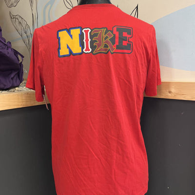 Nike - Men's Dri-Fit T-Shirt: Red-men-MD