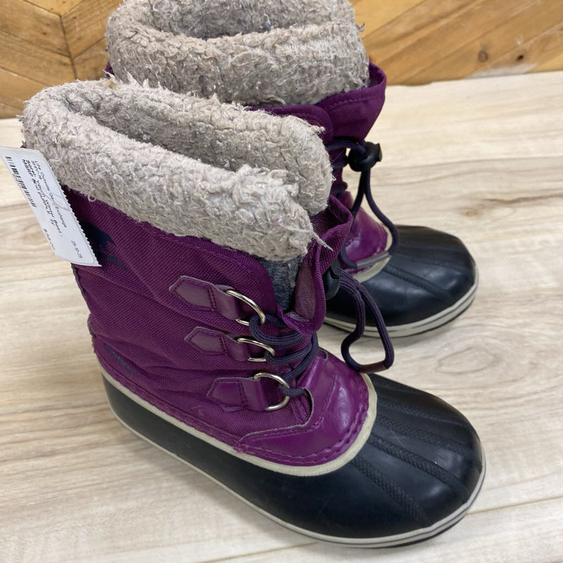 Sorel- Youth Winter Boot - MSRP $110: pURPLE -children-2y