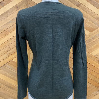 Cloudveil - Women's Longsleeve Base Top: Green-women-MD