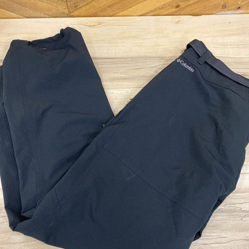 Columbia- Fleece Lined Shell Pants- MSRP $110 : Black -men-38