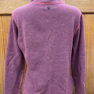 Prana - Women's Knit Sweater - MSRP comp $98: Maroon-women-XL