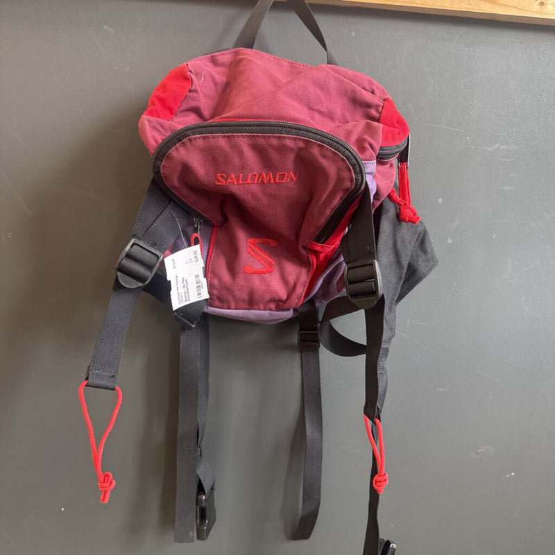 Salomon - Hip Pack : Black/Red/Purple--