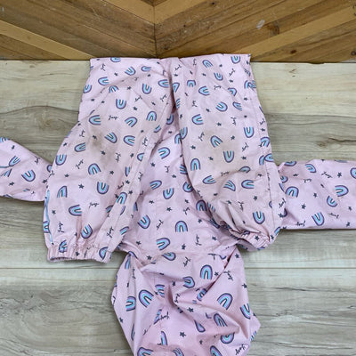 Ripzone - Kids' One-Piece Rain Suit - MSRP $70: Pink/Purple/grey/Teal-children-5T