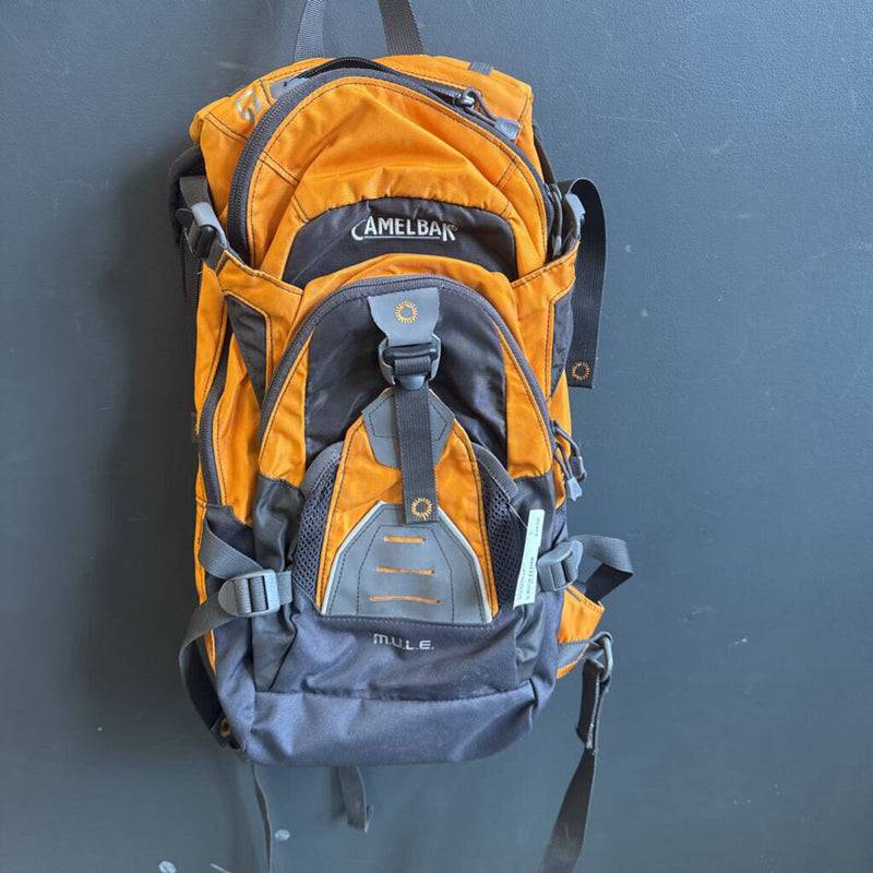 Camelbak - Mule Backpack: Orange/Grey-unisex-