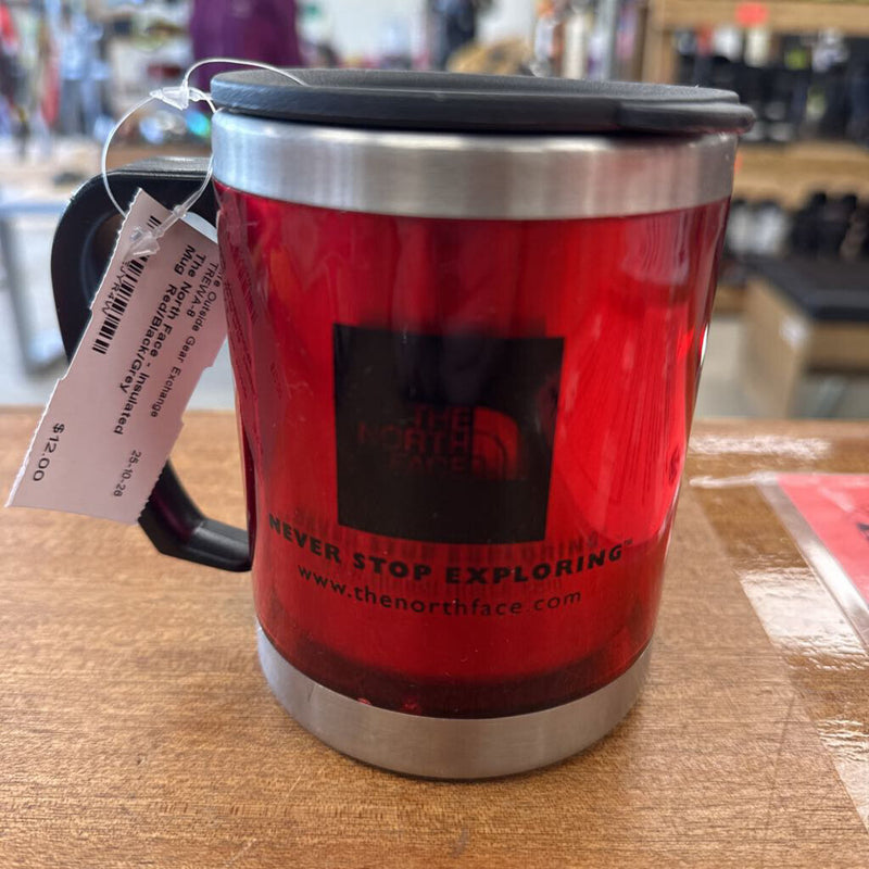 The North Face - Insulated Mug : Red/Black/Grey--