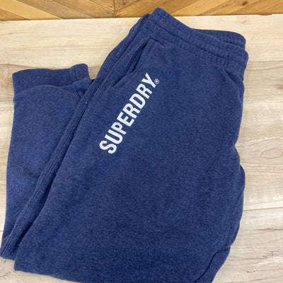 Superdry - Men's Sweatpants - MSRP comp $170: Blue-men-3XL