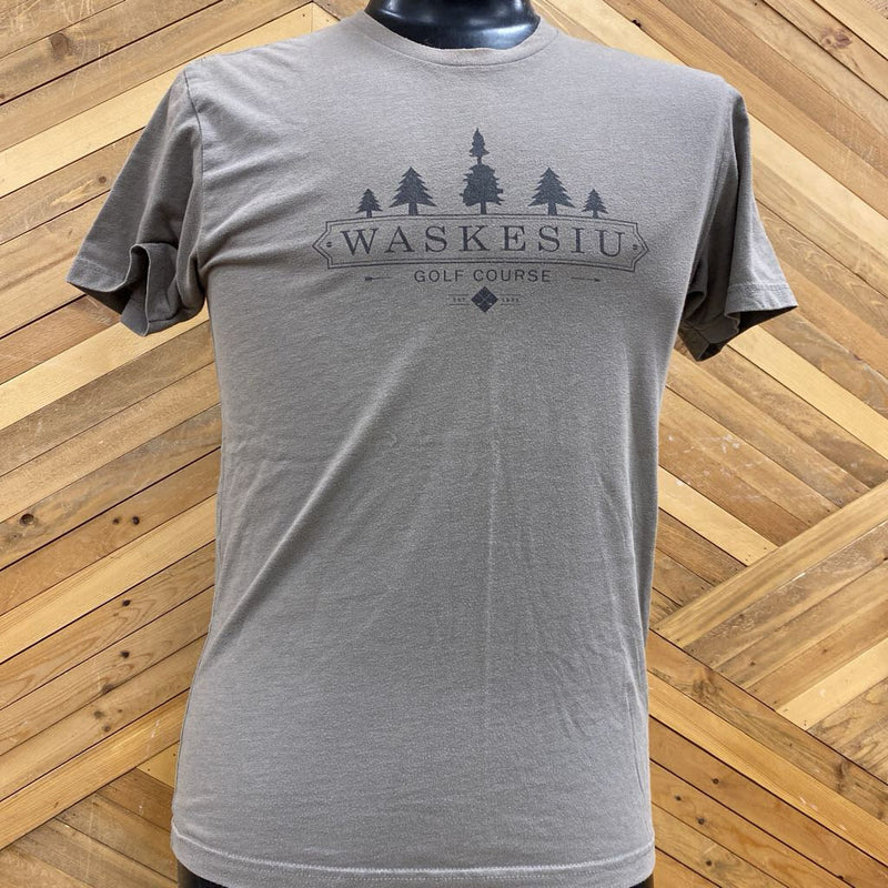 Next Level Apparel - Waskesui Golf Shirt : Grey/Black-unisex-LG