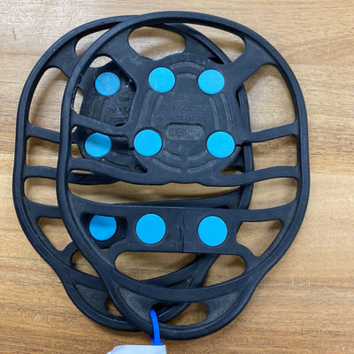 Ice Cleats : Black/Blue--SM-MD