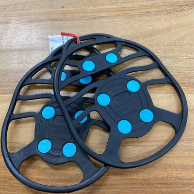 Ice Cleats : Black/Blue--SM-MD
