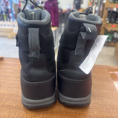 Columbia - Children's Winter Boots - MSRP $90: BLack/Grey-children-4Y