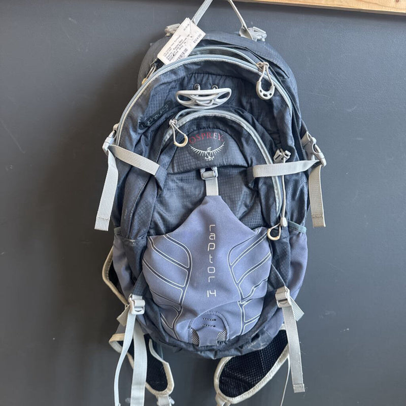 Osprey - Raptor Bike Backpack with Reservoir 14L - MSRP $249 : Grey --14
