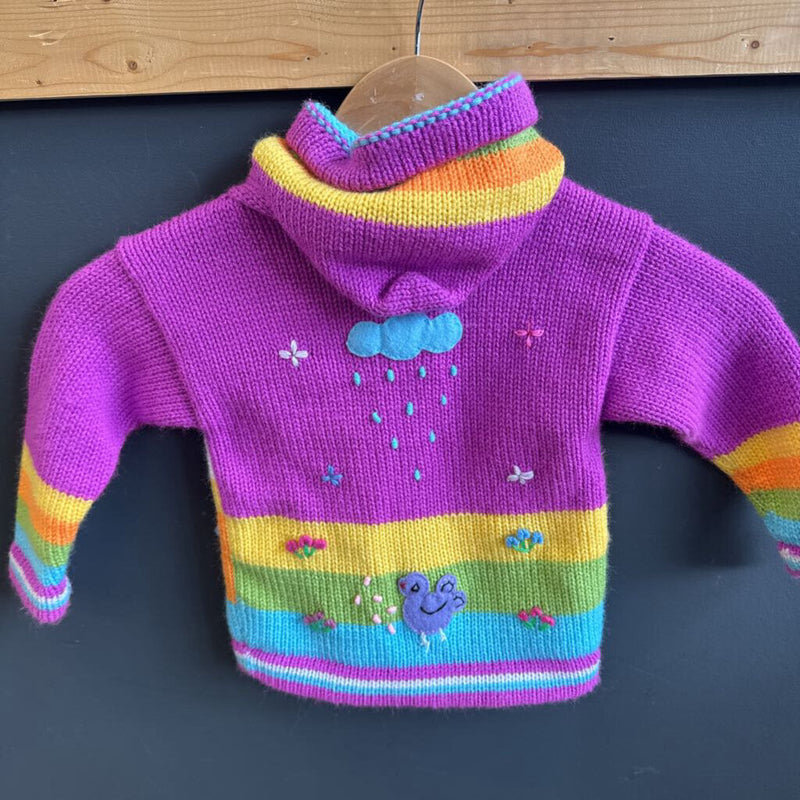 Colorful Hand-Knitted Children&
