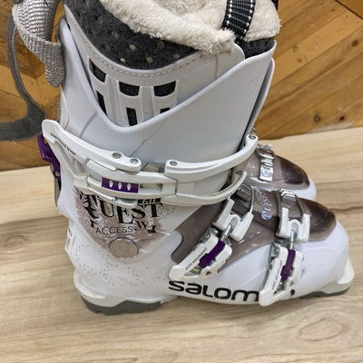Salomon - Quest Access W Ski Boots- MSRP $400: white-women-24