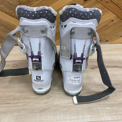 Salomon - Quest Access W Ski Boots- MSRP $400: white-women-24