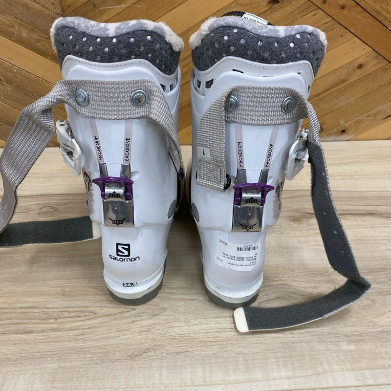 Salomon - Quest Access W Ski Boots- MSRP $400: white-women-24