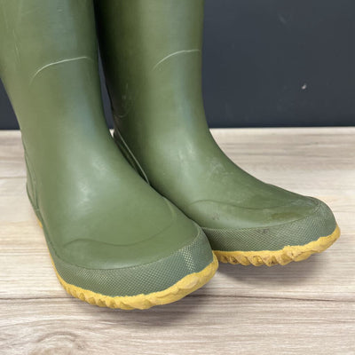 Elements - Kids' Tall Rain Rubber Boots - MSRP $40: Green-children-2